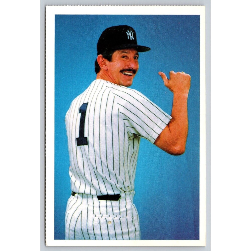 Postcard New York NY Yankees Billy Martin Baseball MLB c1980s Billy's Back
